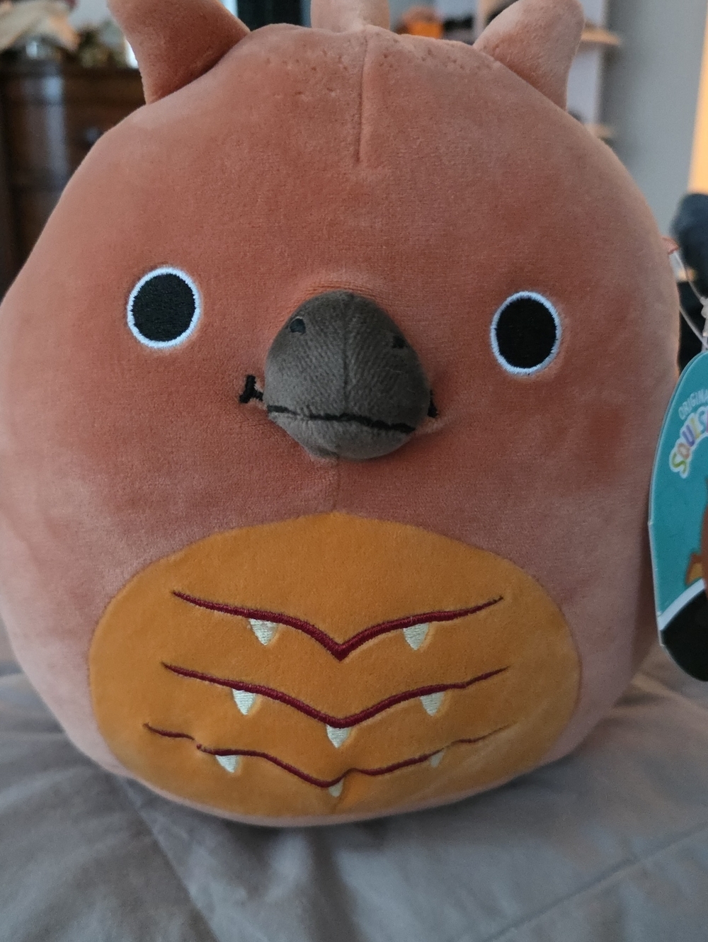 NWT Squishmallows Rodan 8" Godzilla Plush